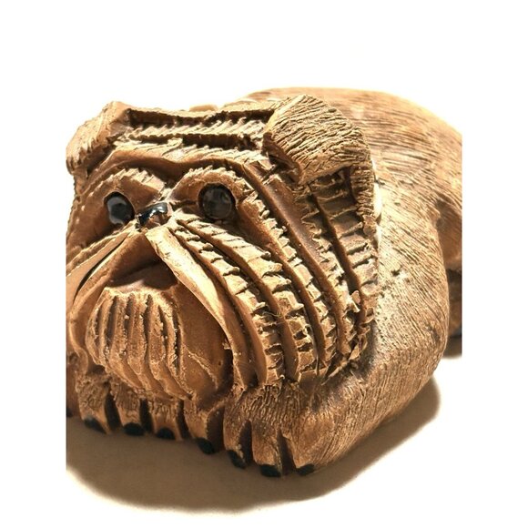 Vintage Rinconada Classic Bulldog Statue 1998 Retired 4” - Picture 1 of 7